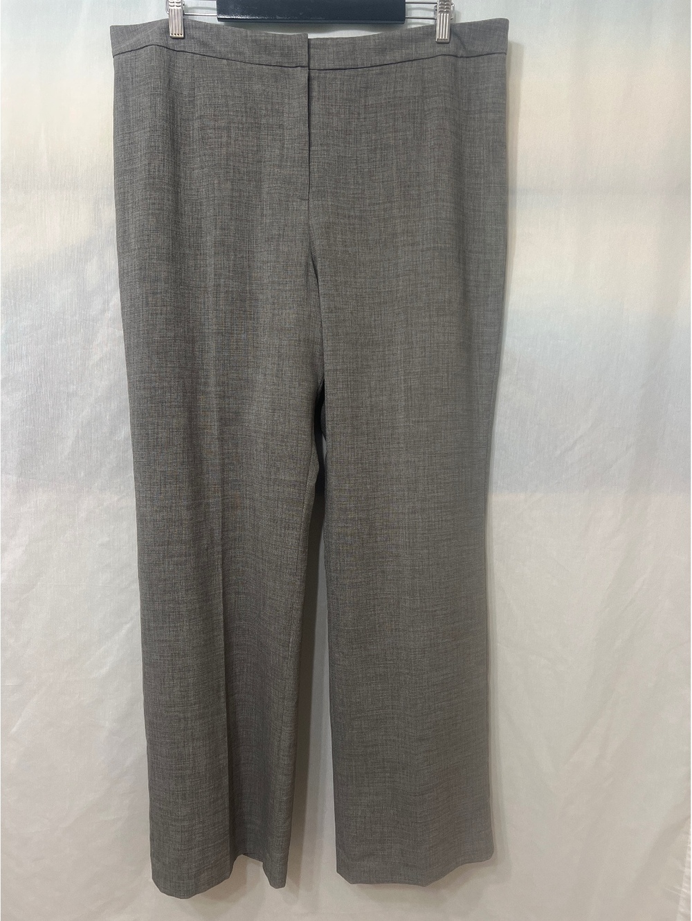 Le Suit Grey Wide Leg Dress Pants Women's Size 16